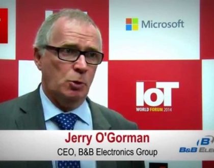 Jerry O’Gorman, B&B Electronics Interview - IoT World Forum 2014