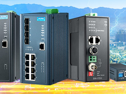 B+B SmartWorx Launches New Industrial Ethernet Extenders with Compact and PoE Options